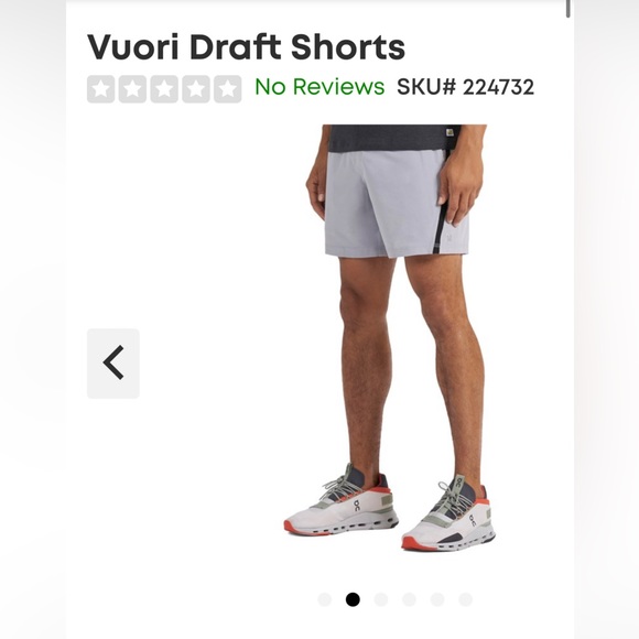 Vuori Men’s Draft Shorts - Picture 2 of 2